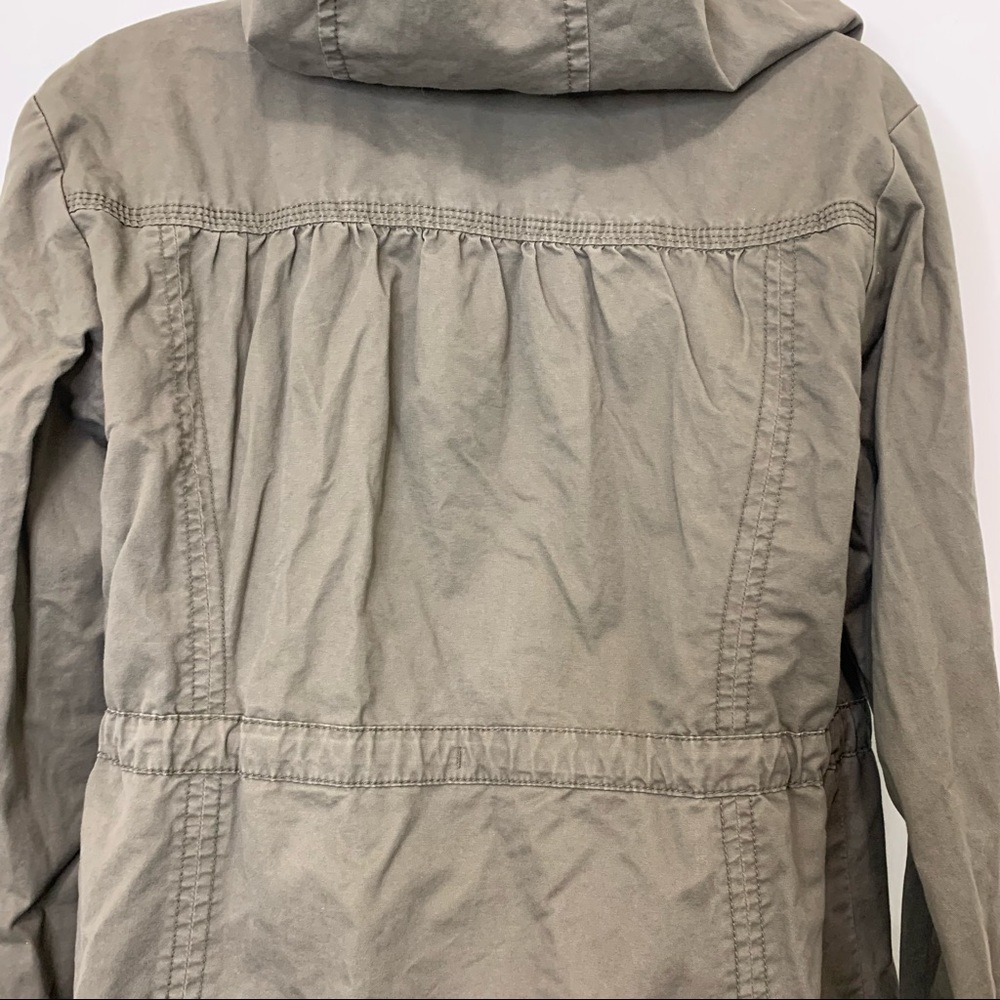 Gap Hooded Lightweight Zip Drawstring Jacket Size… - image 7